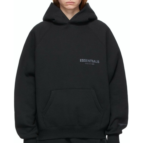 Fear of God Other - Essentials Fear of God Black Hoodie